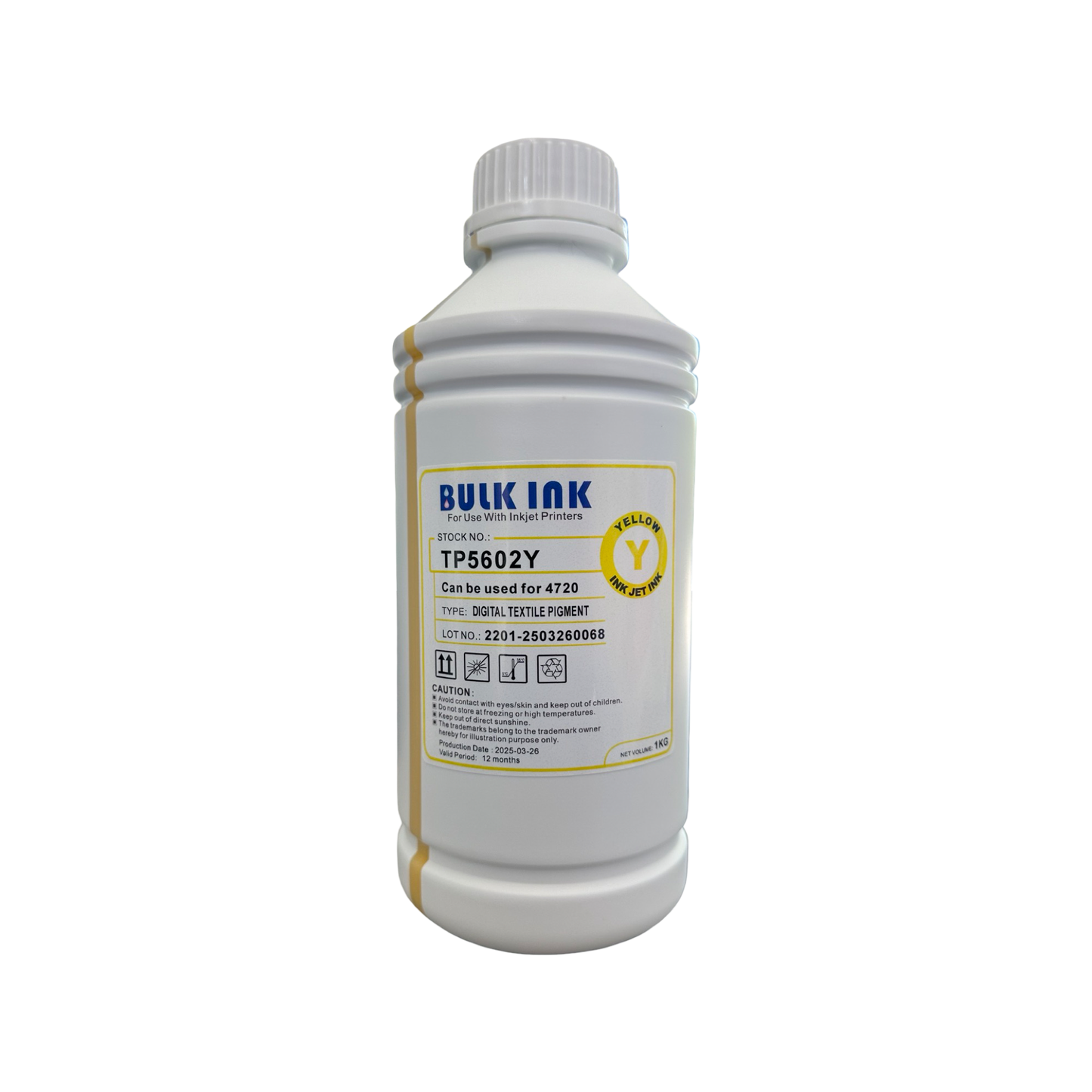 5602 inkbank yellow dtf ink