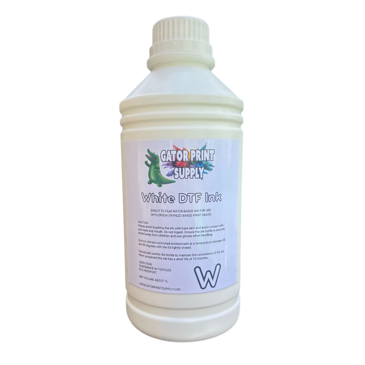 white dtf ink bottle