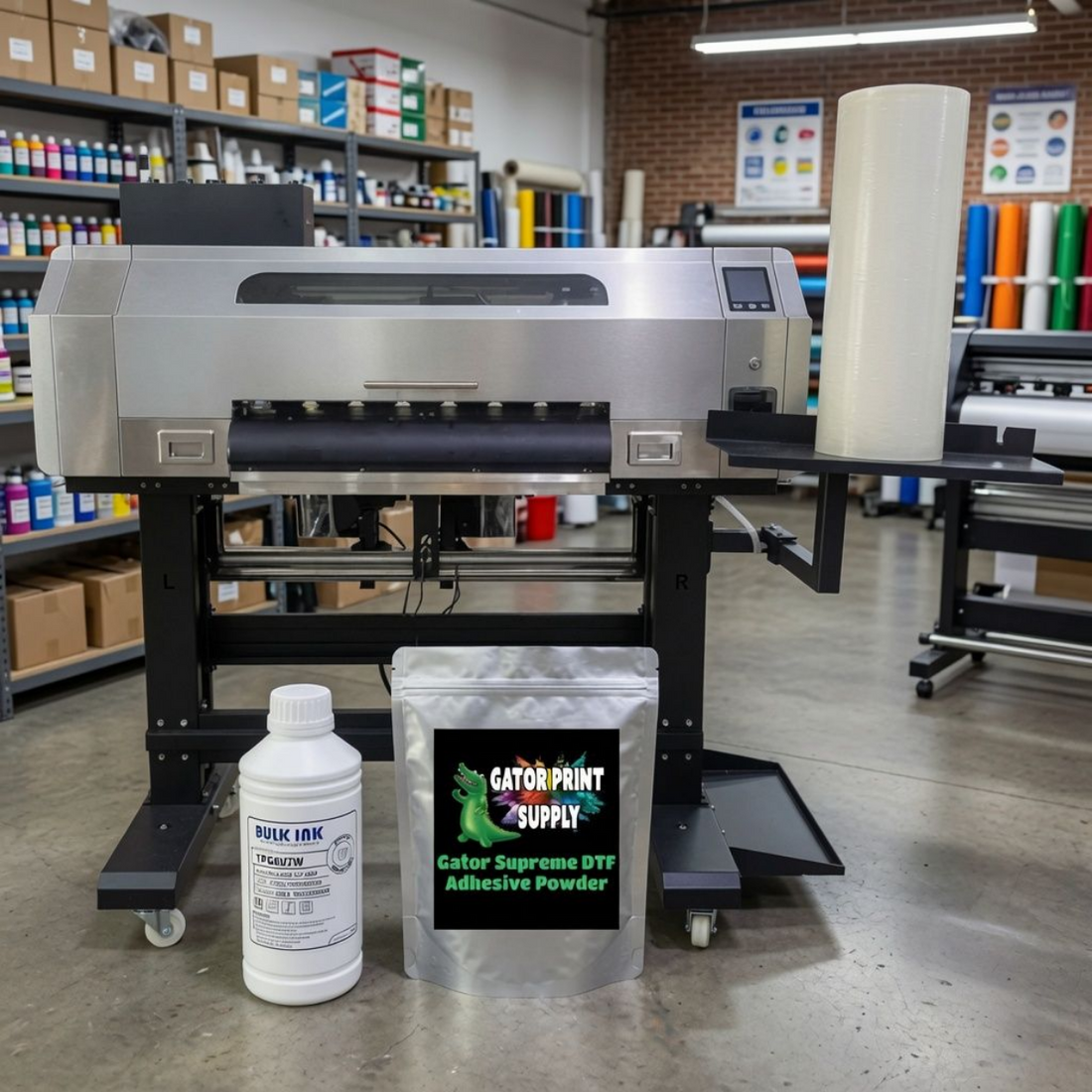 high volume commercial DTF printer and consumables
