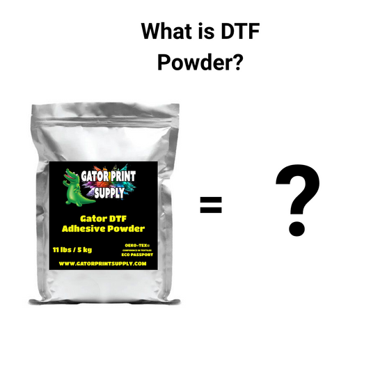 what is dtf powder text with dtf powder bag blog image