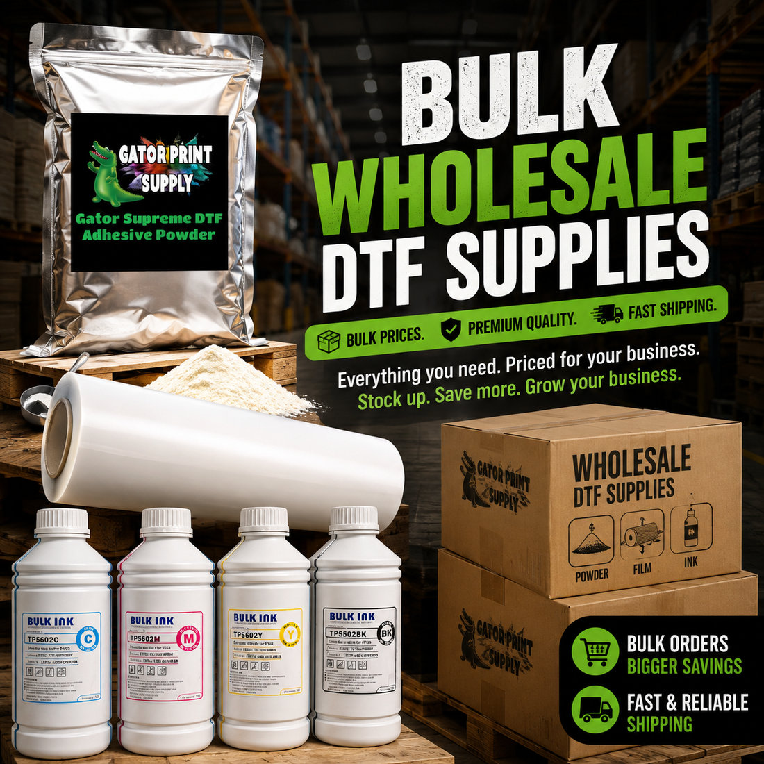 wholesale DTF transfer printing supplies