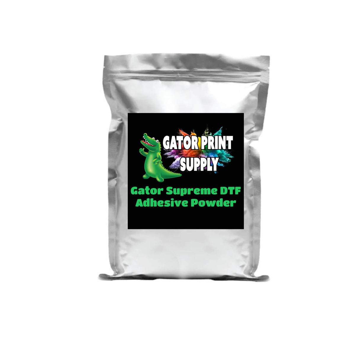 Bag of Gator Print Supply Gator Supreme DTF Adhesive Powder