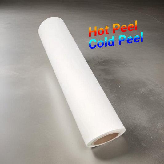 hot peel single matte 24 inch dtf film