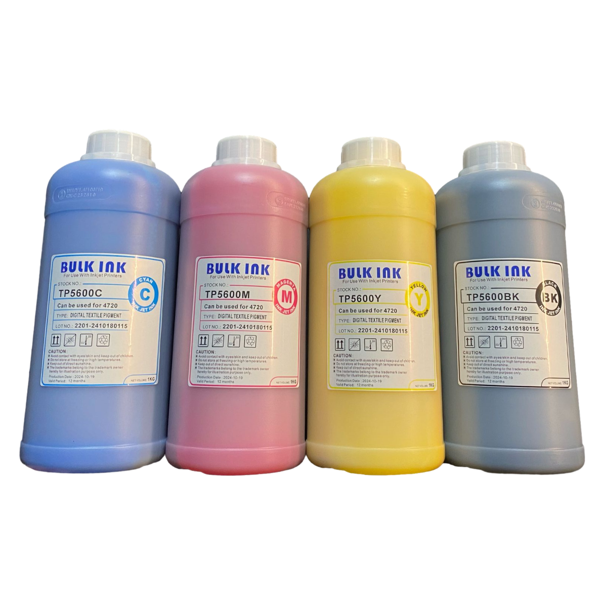 Ink Bank 5600 CMYK DTF Ink – Gator Print Supply