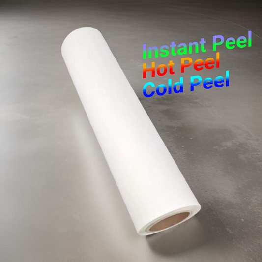 24 inch double matte instant peel dtf film paper