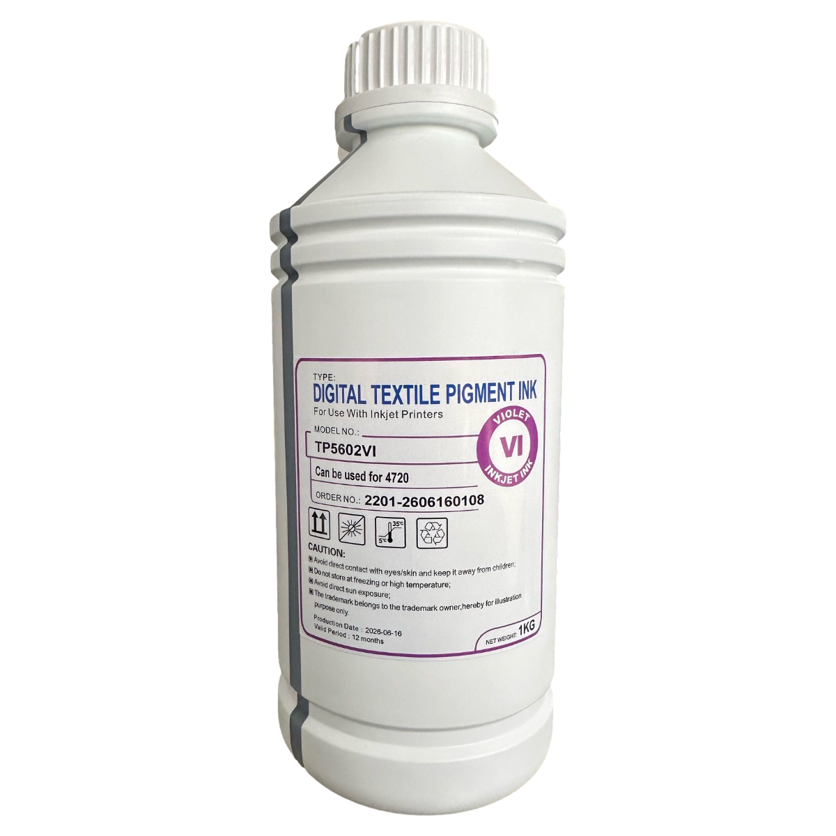 ink bank 5602 violet DTF ink bottle