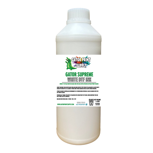 supreme white dtf apparel ink